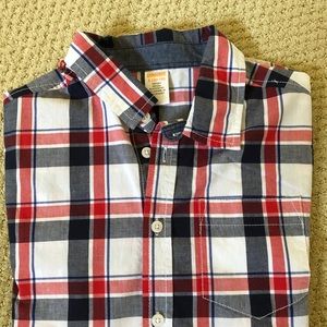 Gymboree Boy Plaid Button-Down Shirt